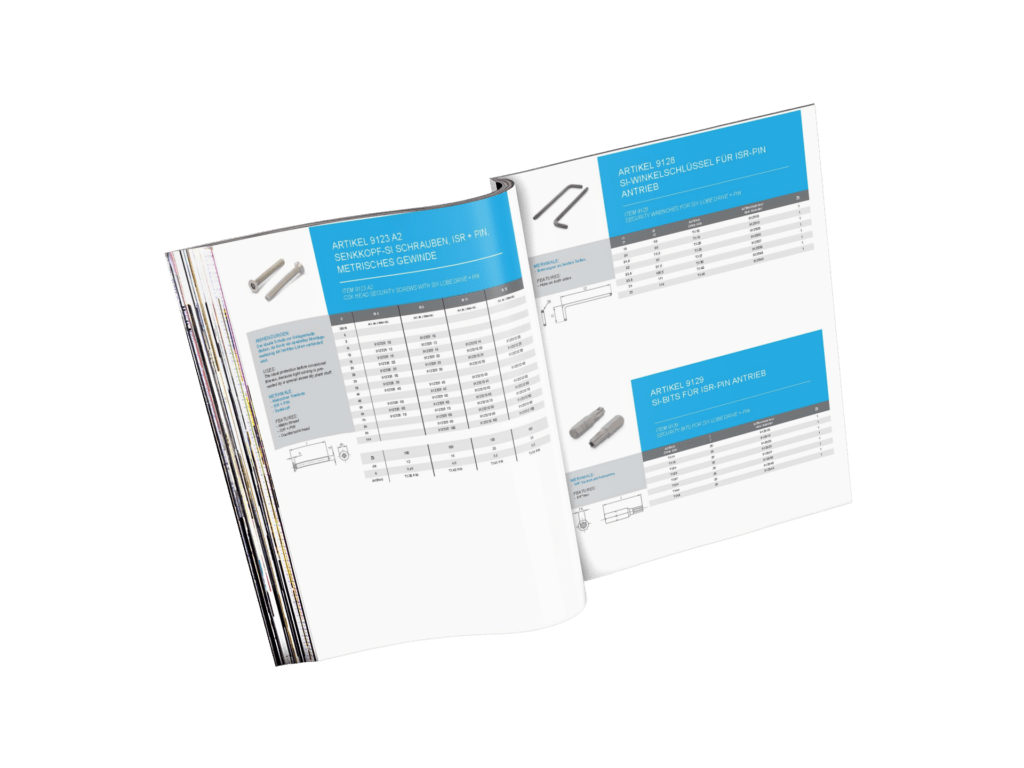 database-publishing-softwaremockup of an open magazine standing at a color customizable setting 1105 el